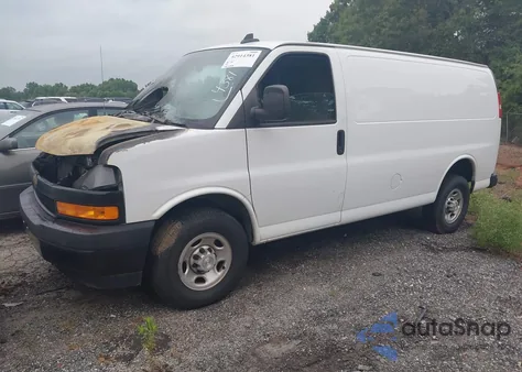 2022 Chevrolet Express Cargo Rwd 2500 Regular Wheelbase Wt from USA, damaged, VIN 1GCWGAFP4N1214894